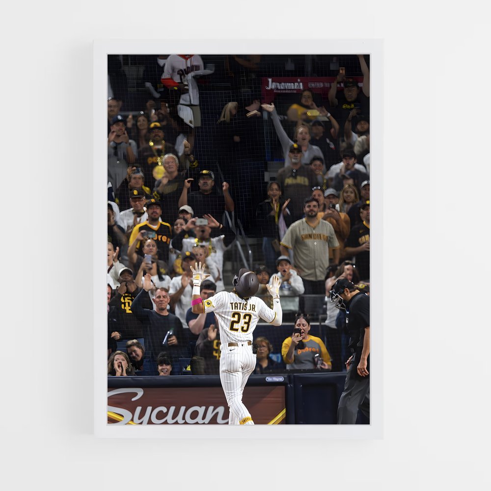 Poster San de diego – affiche Baseball (vue 3)
